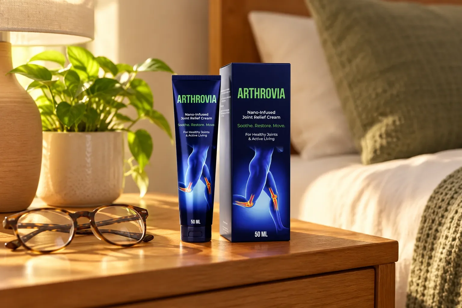 Arthrovia — le produit au quotidien