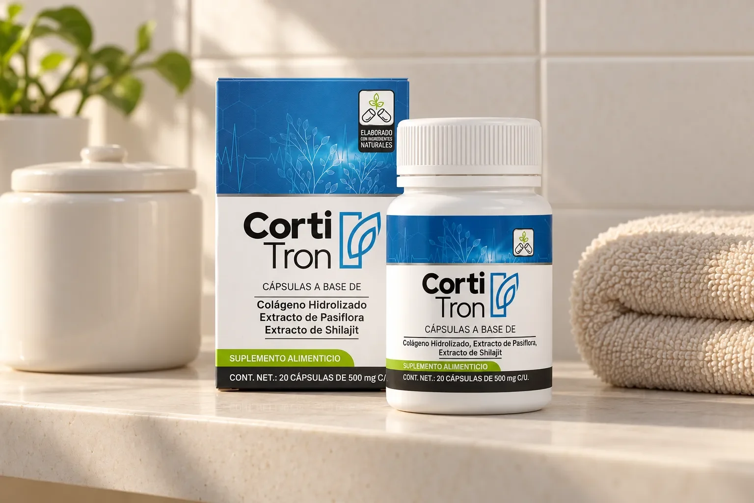 Cortitron — le produit au quotidien