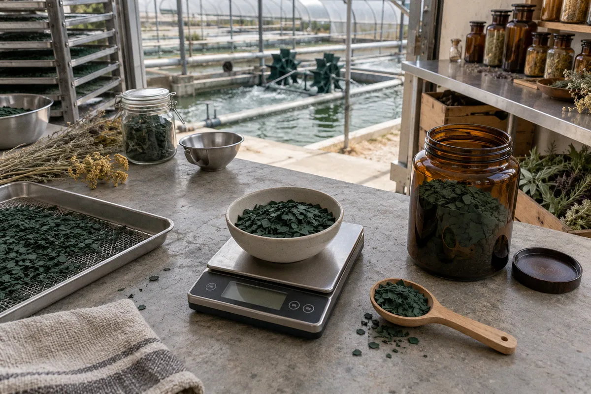 Dosage de la spiruline pour débutant : étapes et progression