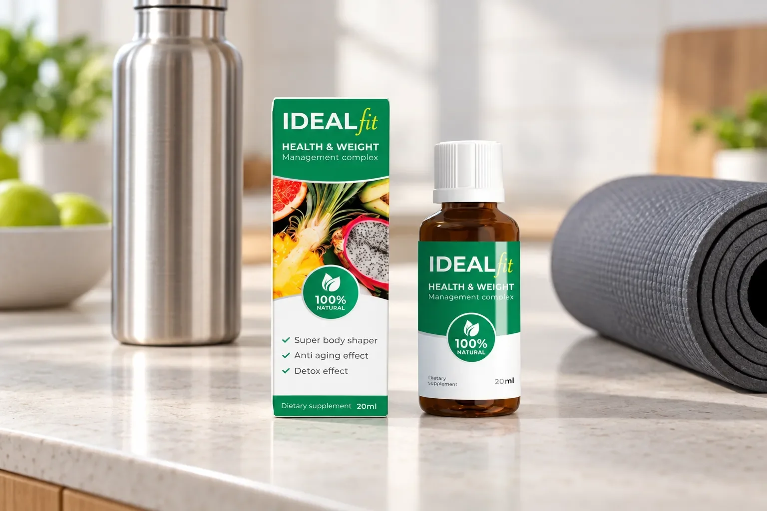 IdealFit — le produit au quotidien