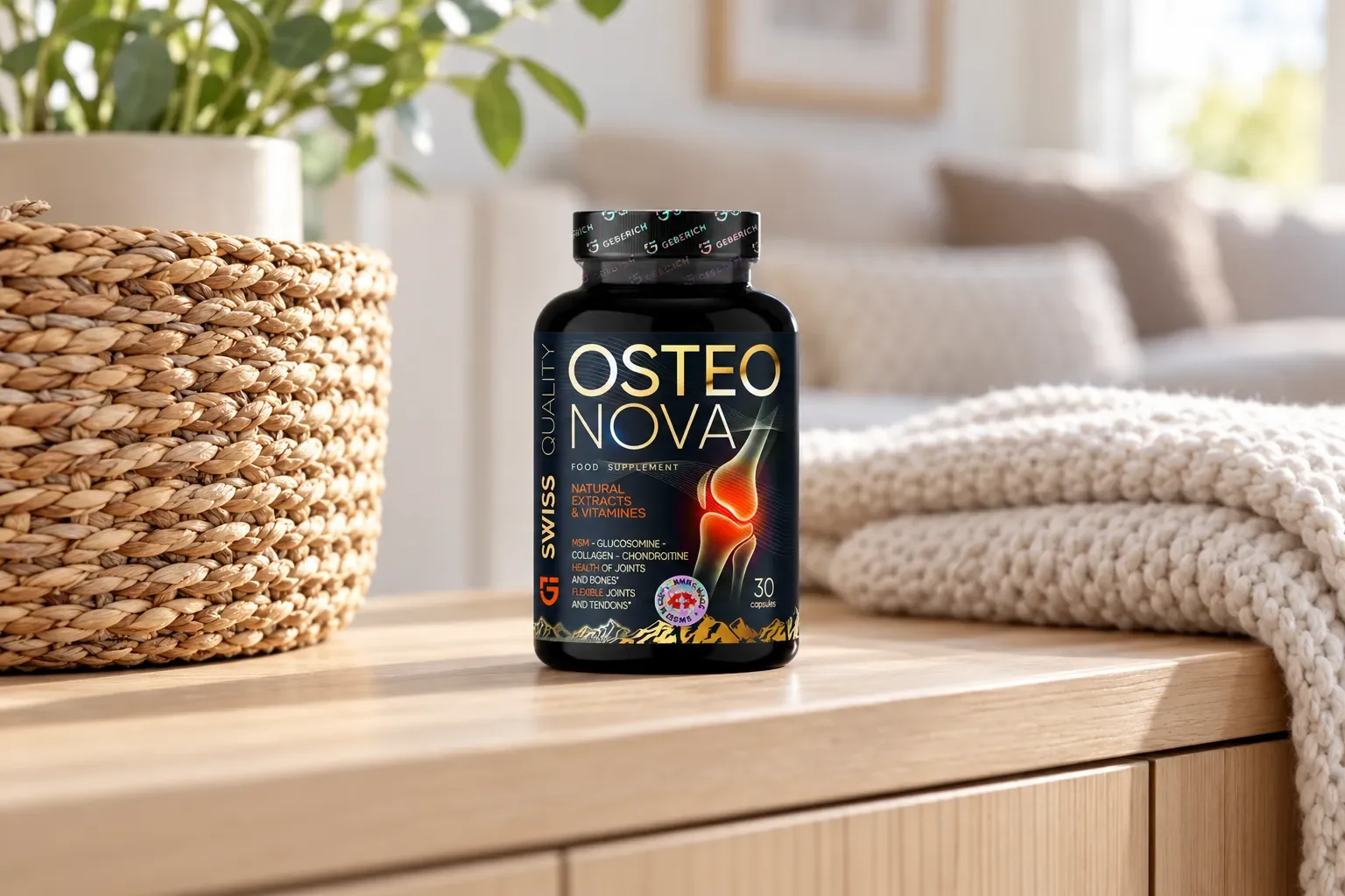 OsteoNova — le produit au quotidien