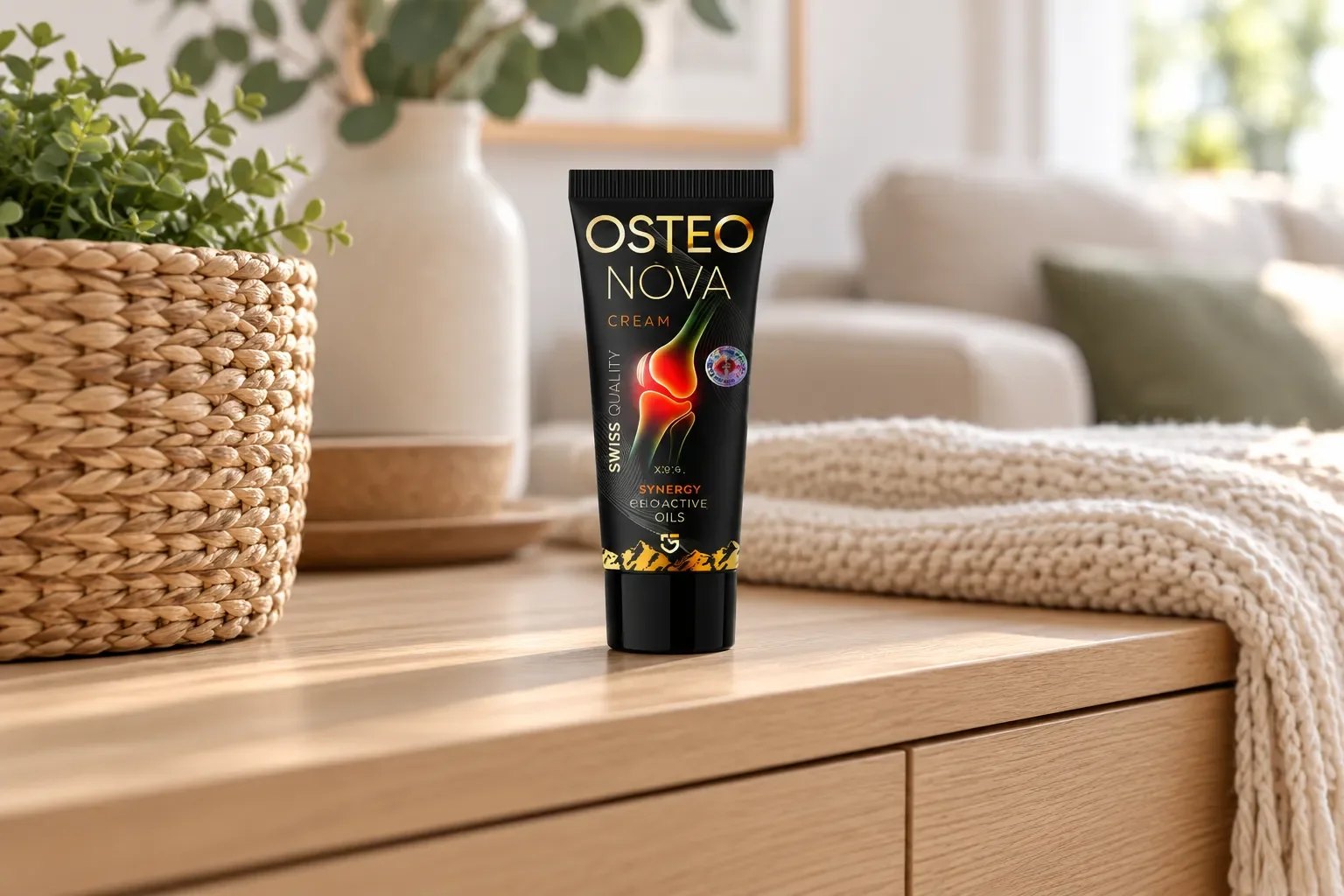 OsteoNova cream — le produit au quotidien