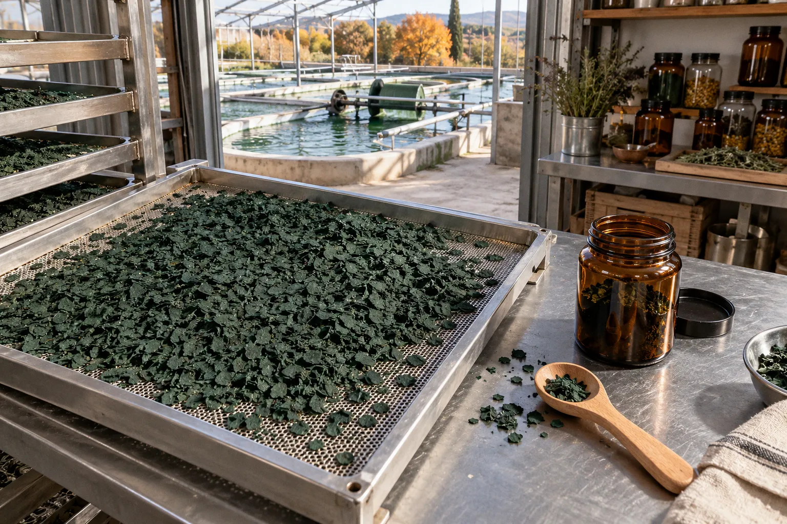 Spiruline artisanale ou industrielle: critères décisifs pour bien choisir