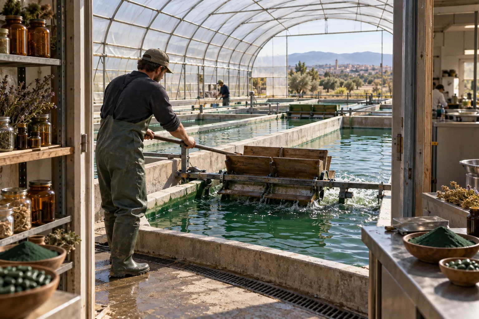 Usine DXN de Meknès : la production de spiruline s'installe au Maroc