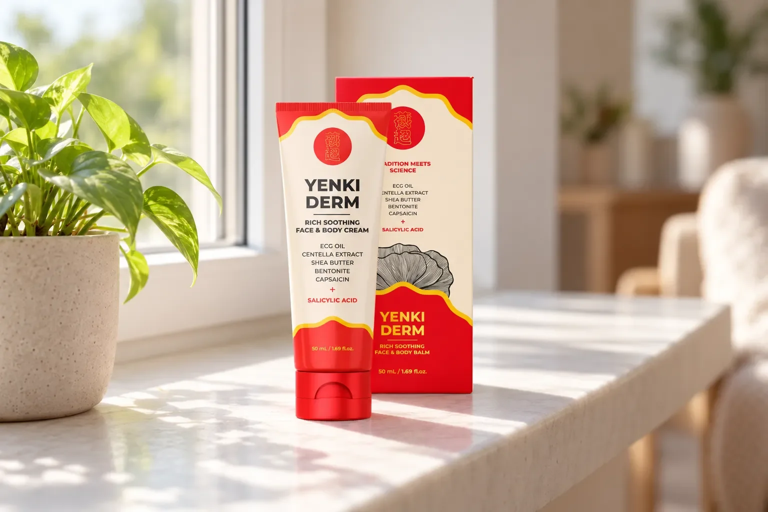 Yenki Derm — le produit au quotidien